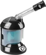 Facial Steamer - DENFANY Nano Ionic Face Steamer with Extendable 360° Rotatable Arm - Portable Facial Steamer for Personal Care Use at Home or Salon (Blue)